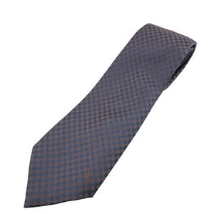 LOUIS VUITTON M78748 Cravat 8CM Micro Damier LV Tie Brown